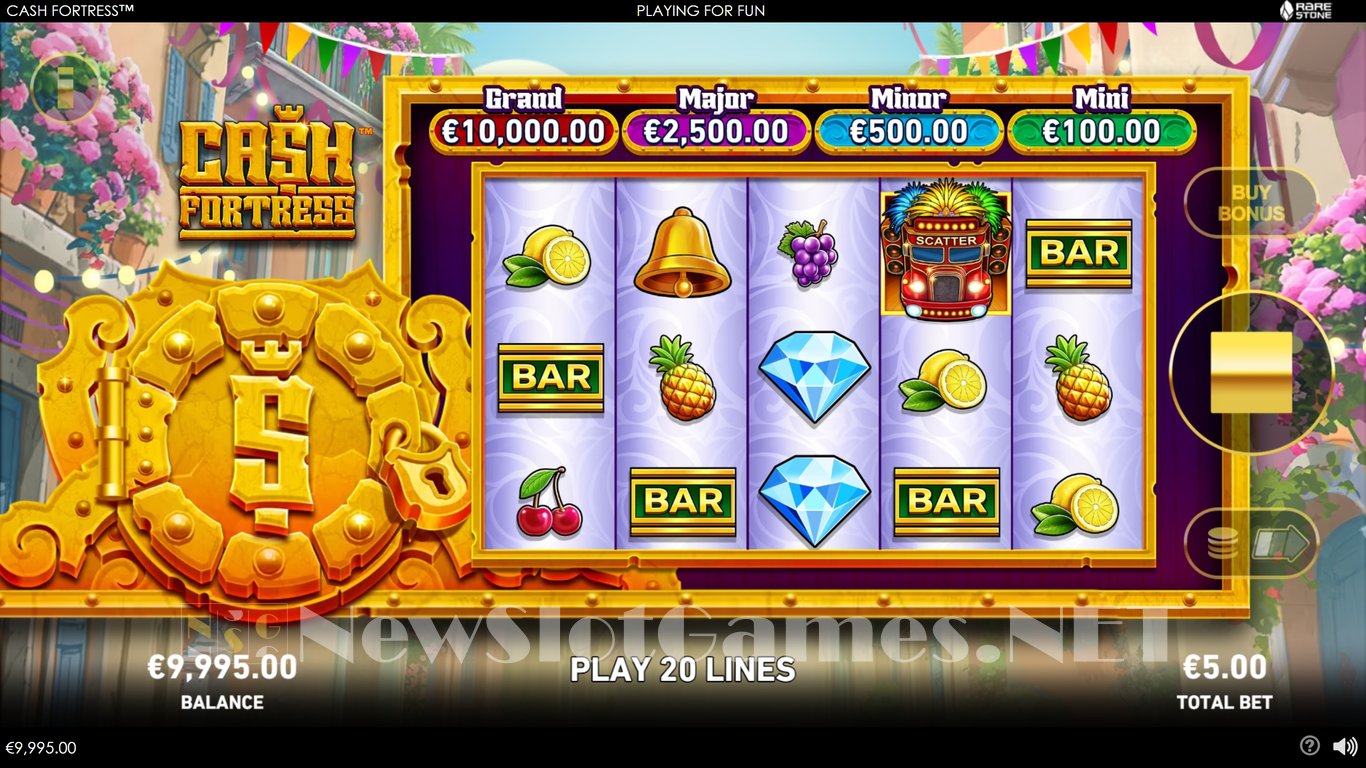 Cash Fortress Slot Demo Image