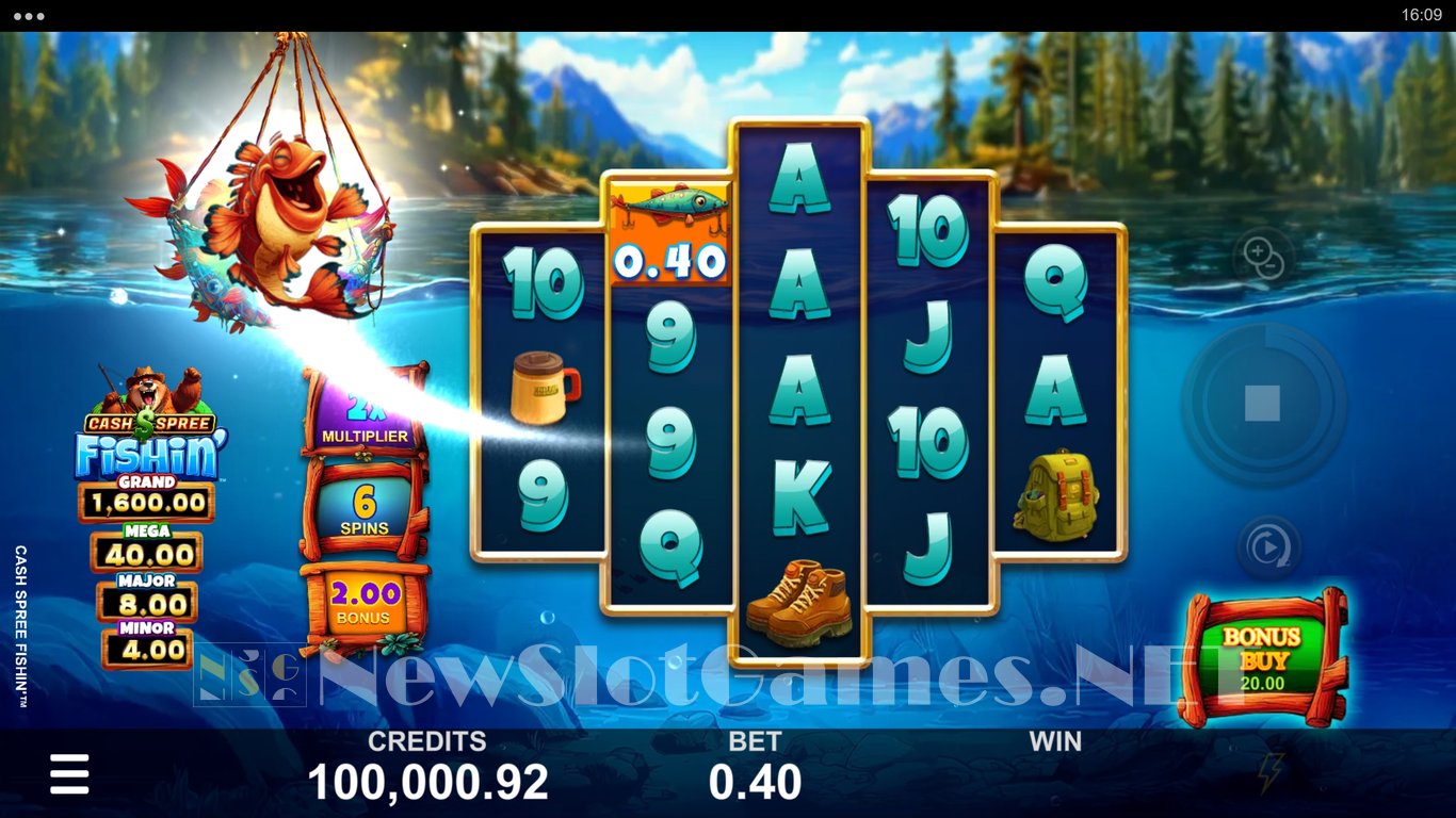 Cash Spree Fishin Slot Slot Image in Demo - pic. 2