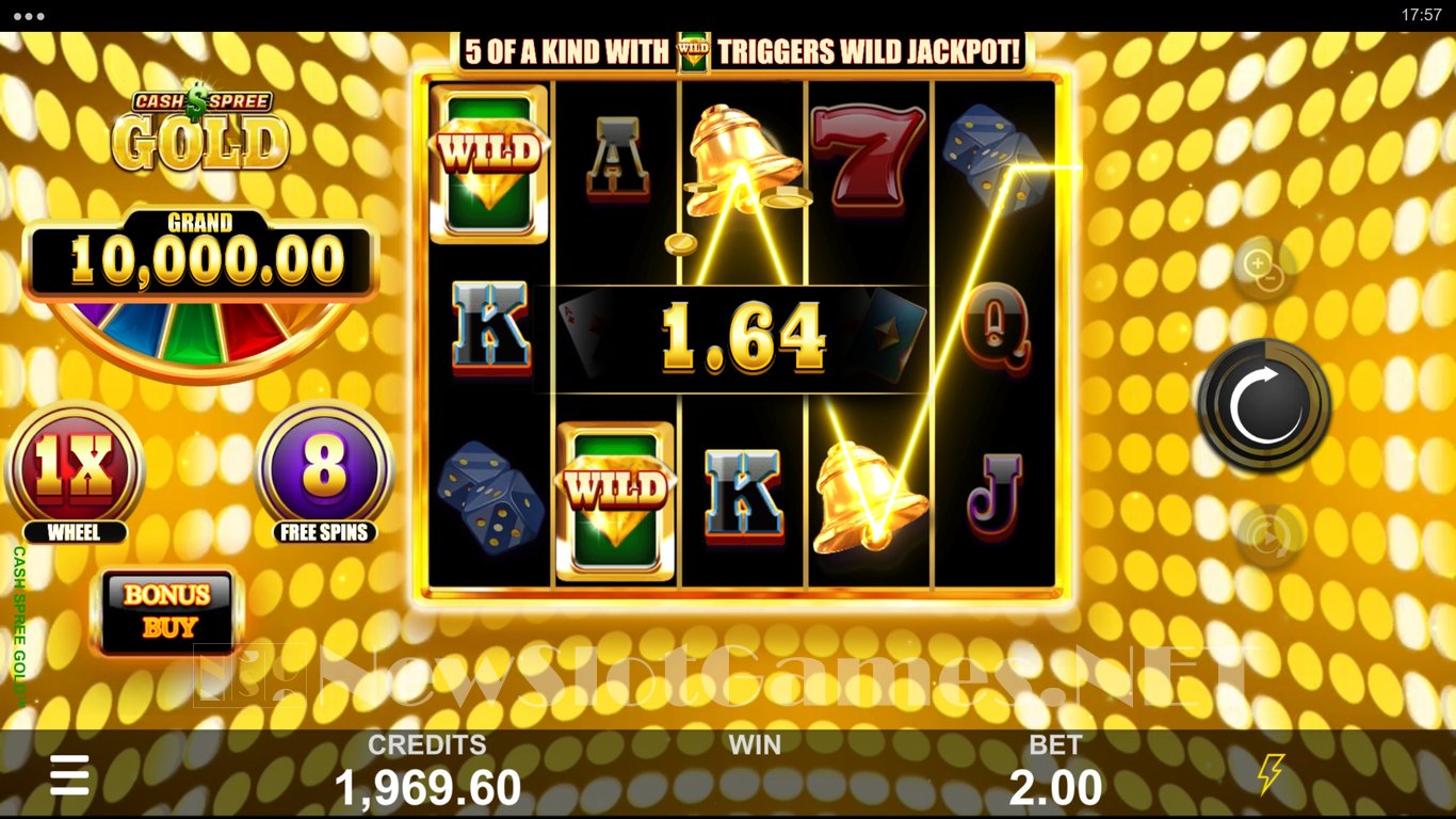 Cash Spree Gold Slot Slot Image in Demo - pic. 3