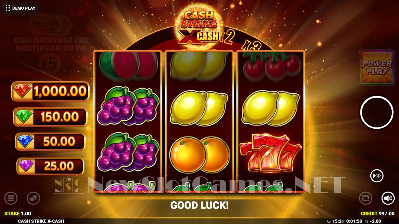 Cash Strike X-Cash Slot Slot Image in Demo - pic. 3