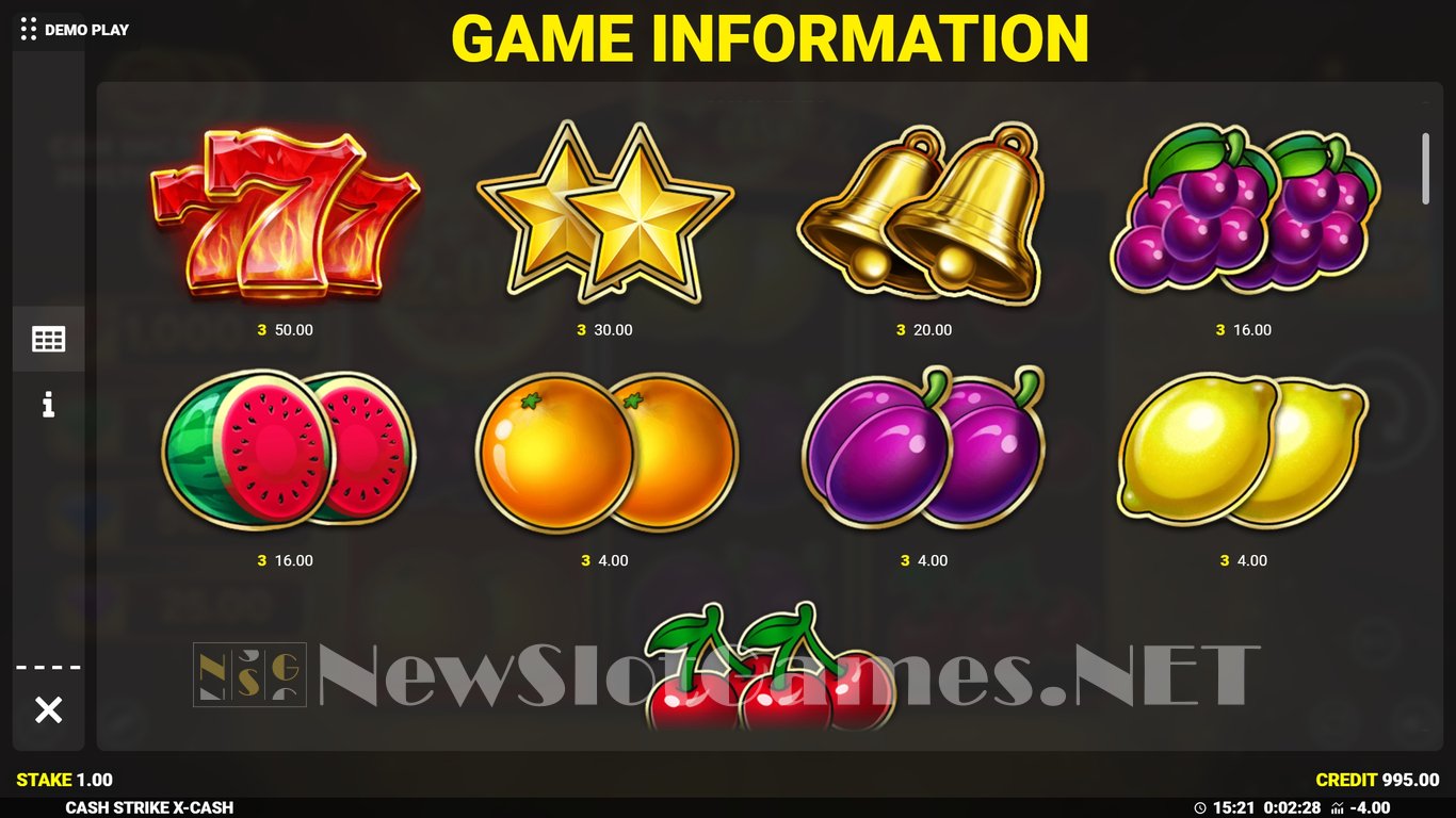 Cash Strike X-Cash Slot Slot Image in Demo - pic. 4