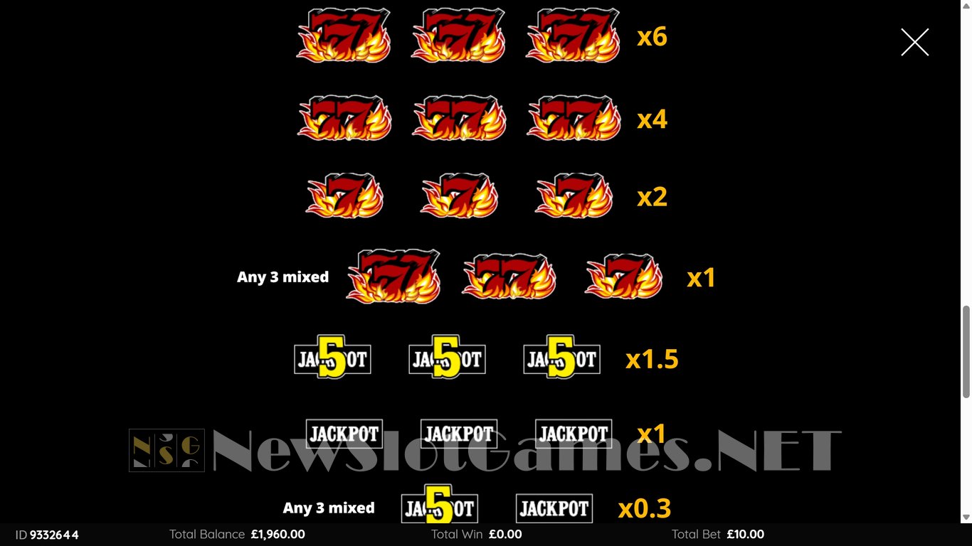 Cash Wheel Blazing 777 Triple Double Jackpot Wild Slot Slot Image in Demo - pic. 4