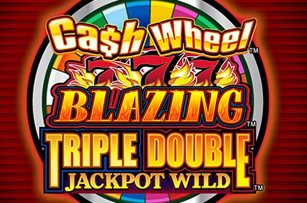 Cash Wheel Blazing 777 Triple Double Jackpot Wild Slot Icon