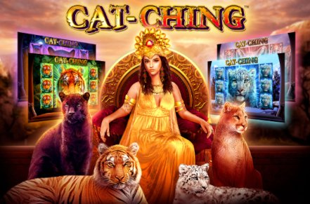 Cat-Ching Slot Logo