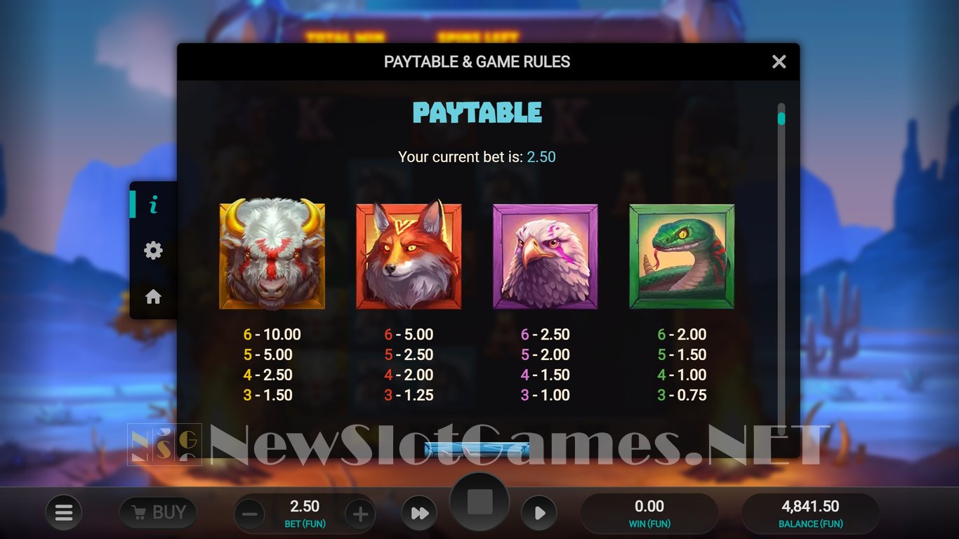 Celestial Buffalo Slot Slot Image in Demo - pic. 10