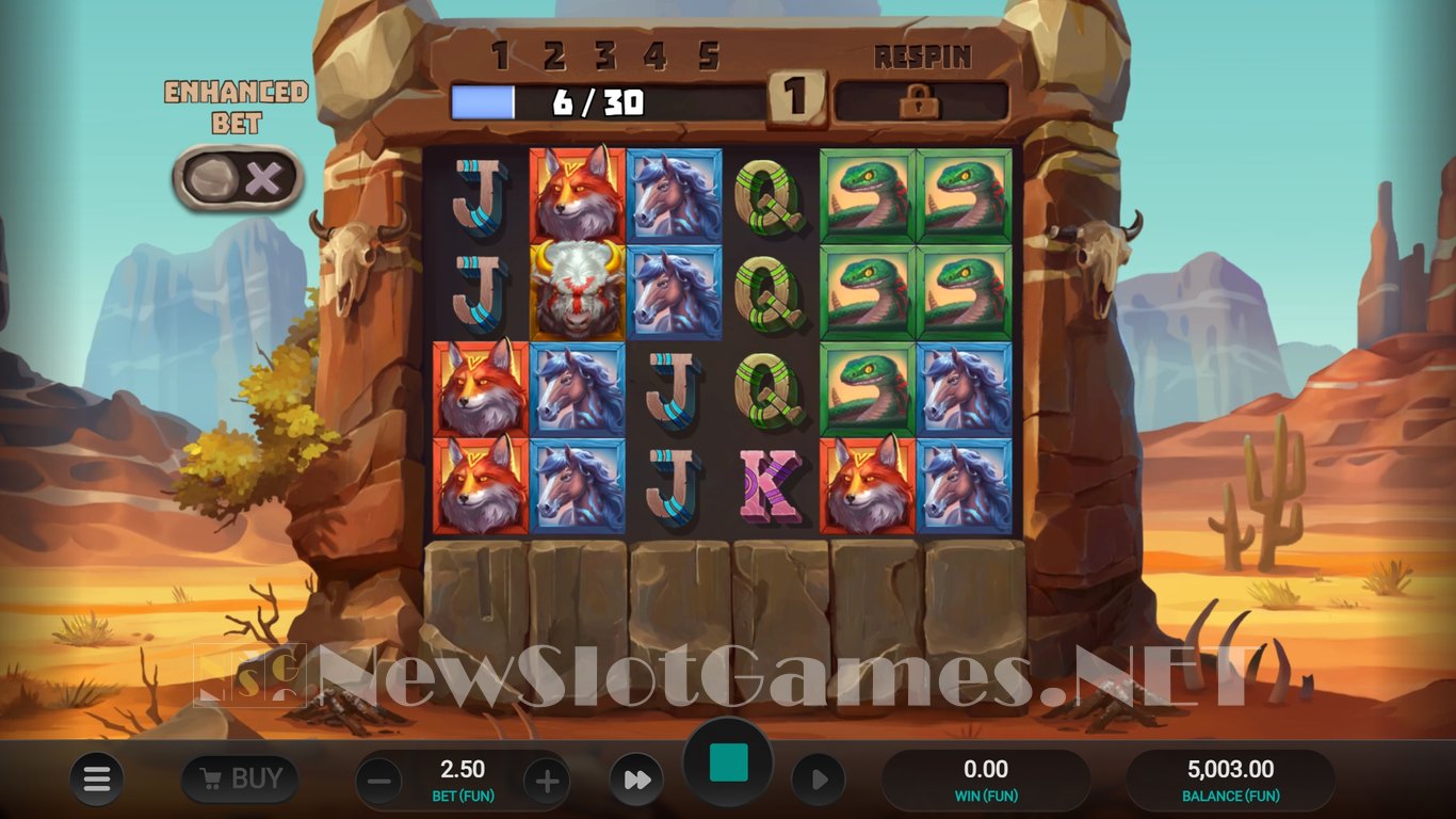 Celestial Buffalo Slot Slot Image in Demo - pic. 2