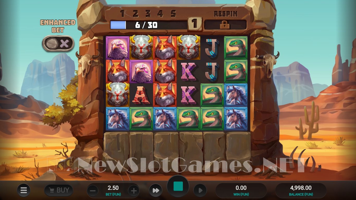 Celestial Buffalo Slot Slot Image in Demo - pic. 3