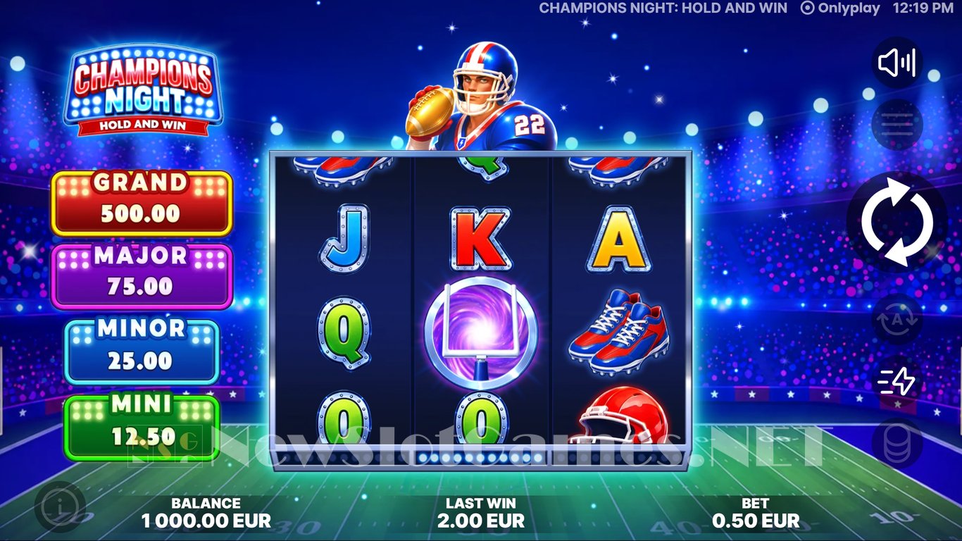 Champions Night Hold and Win Slot Slot Image in Demo - pic. 3