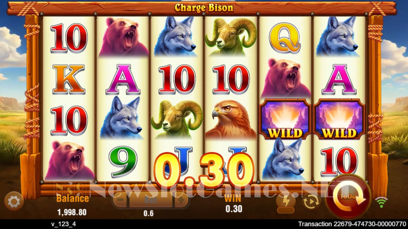 Charge Bison Slot Slot Image in Demo - pic. 2