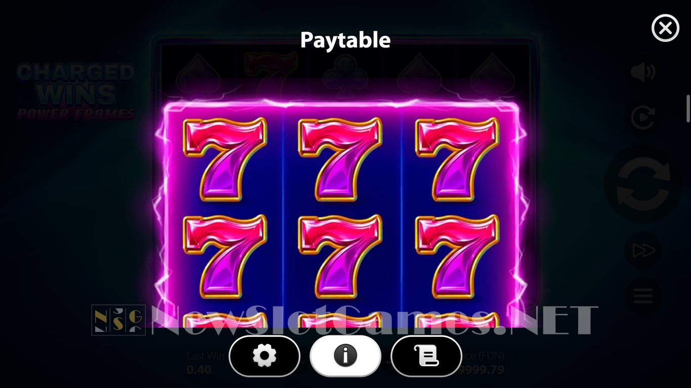 Charged Wins Power Frames Slot Slot Image in Demo - pic. 6
