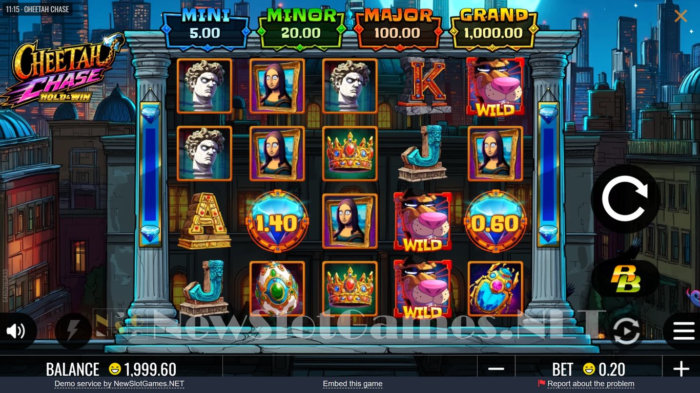 Cheetah Chase Slot Slot Image in Demo - pic. 2