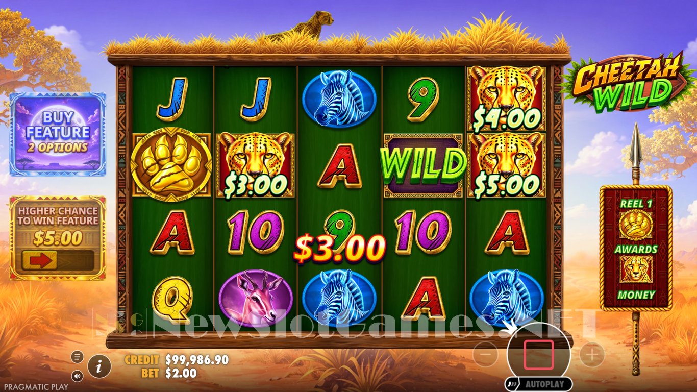 Cheetah Wild Slot Slot Image in Demo - pic. 3