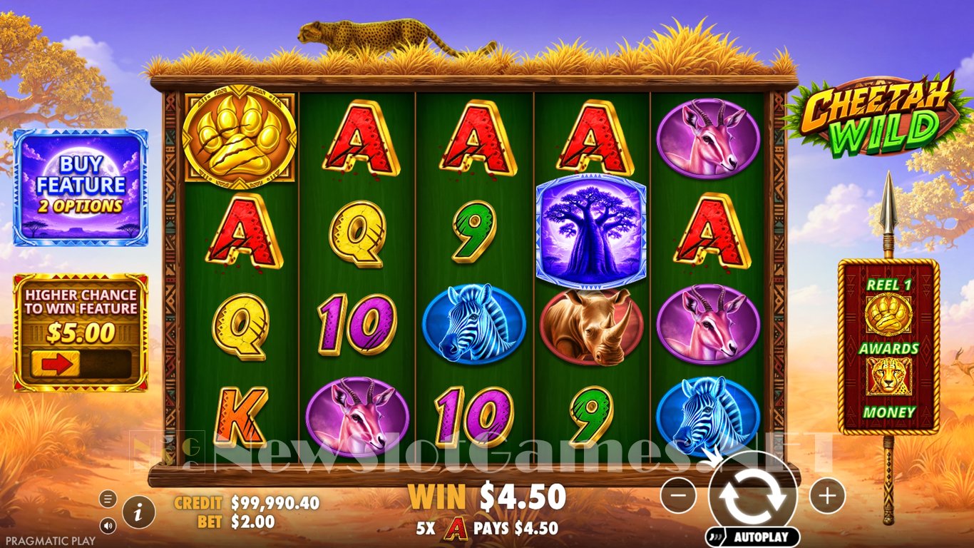 Cheetah Wild Slot Slot Image in Demo - pic. 4