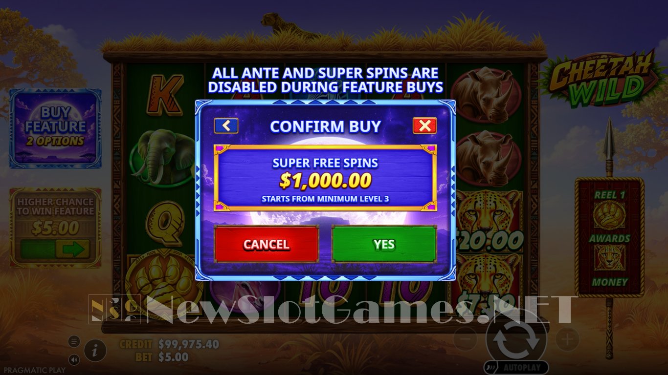 Cheetah Wild Slot Slot Image in Demo - pic. 6