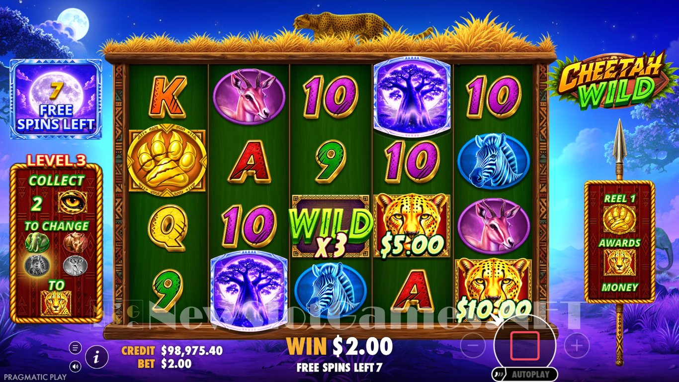 Cheetah Wild Slot Slot Image in Demo - pic. 8