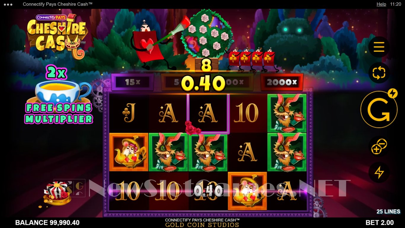Cheshire Cash Connectify Pays Slot Slot Image in Demo - pic. 3