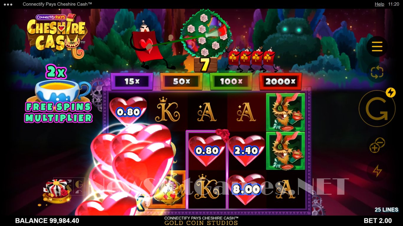 Cheshire Cash Connectify Pays Slot Slot Image in Demo - pic. 4