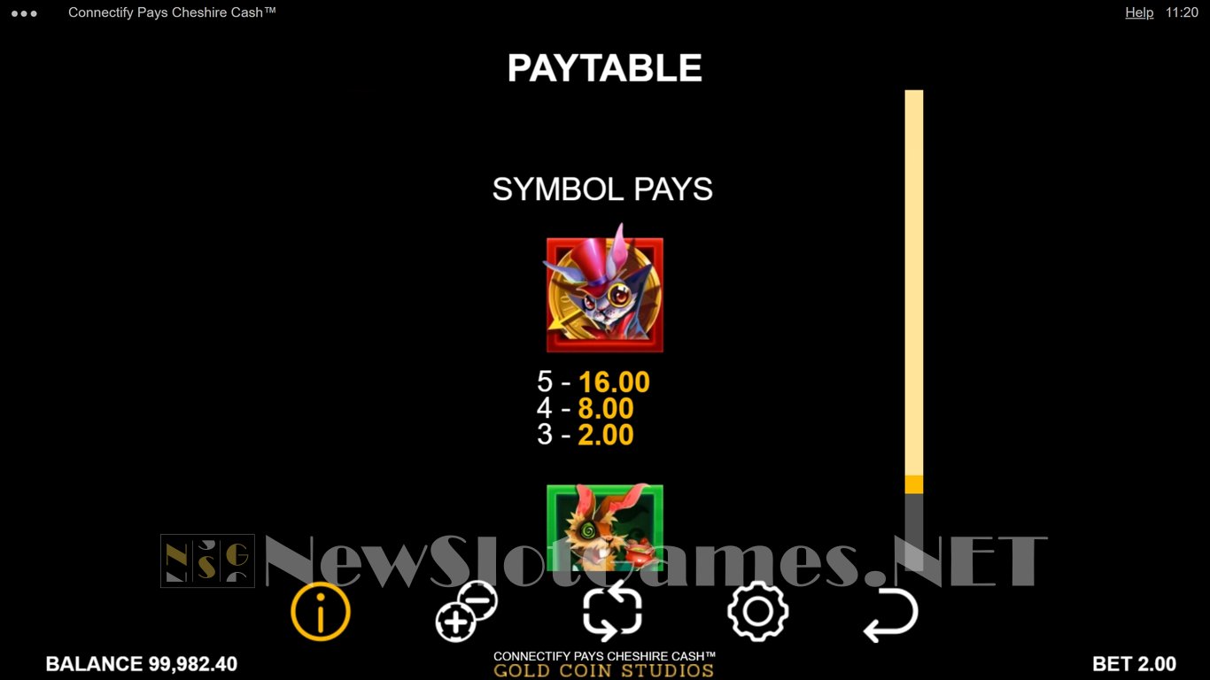 Cheshire Cash Connectify Pays Slot Slot Image in Demo - pic. 5