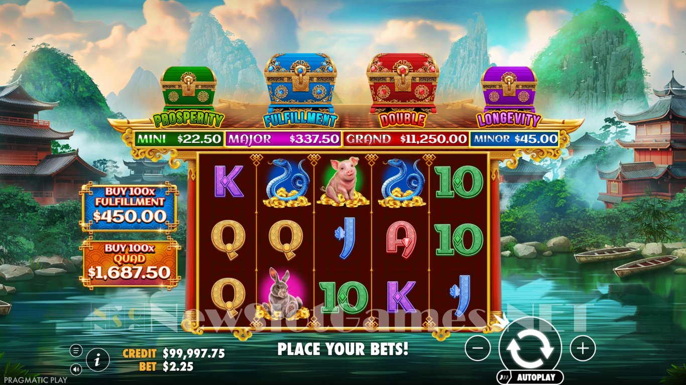 Chests Of Cai Shen Infinity Slot Demo Image