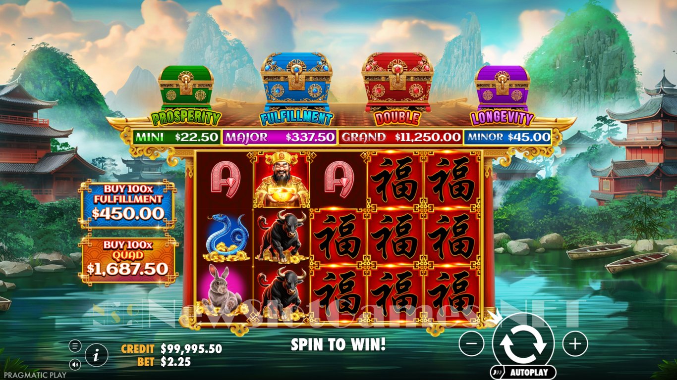 Chests Of Cai Shen Infinity Slot Slot Image in Demo - pic. 2