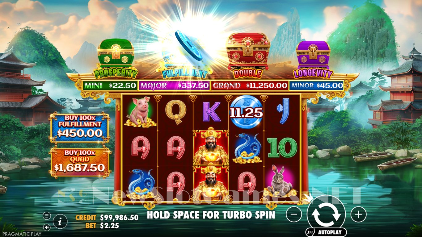 Chests Of Cai Shen Infinity Slot Slot Image in Demo - pic. 3