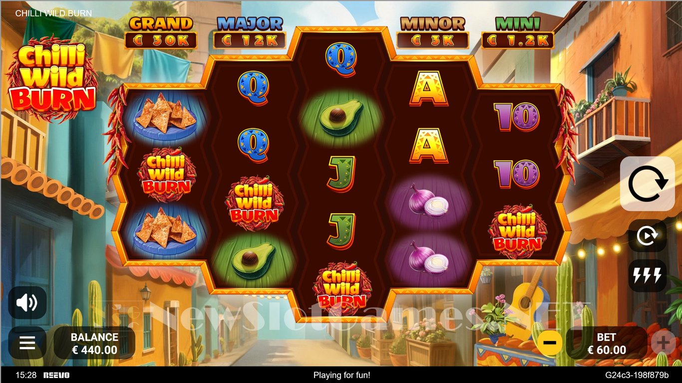 Chilli Wild Burn Slot Demo Image