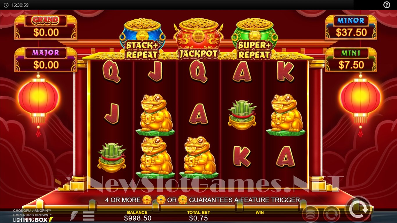 ChongFu Jiangpin Emperors Crown Slot Demo Image