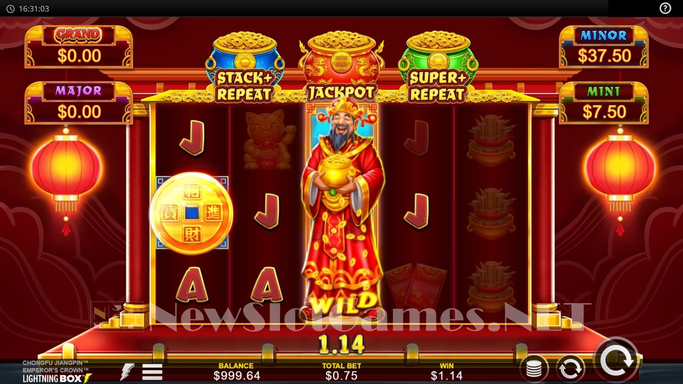 ChongFu Jiangpin Emperors Crown Slot Slot Image in Demo - pic. 2