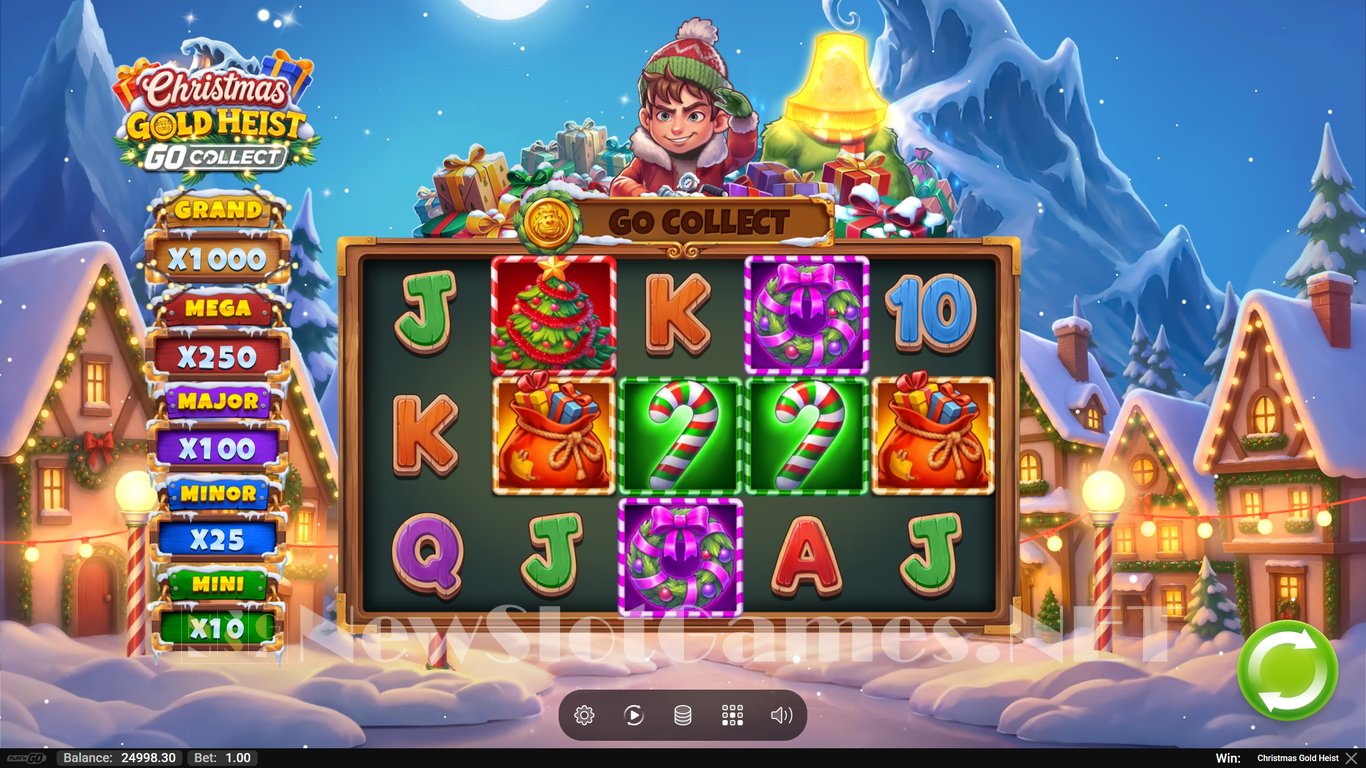 Christmas Gold Heist Slot Slot Image in Demo - pic. 2