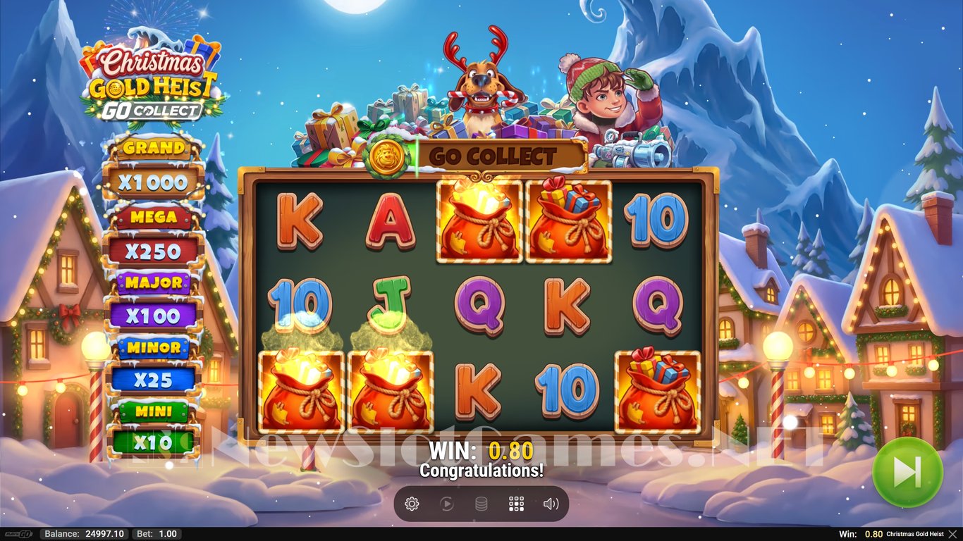 Christmas Gold Heist Slot Slot Image in Demo - pic. 4