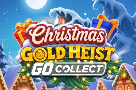 Christmas Gold Heist Slot Logo