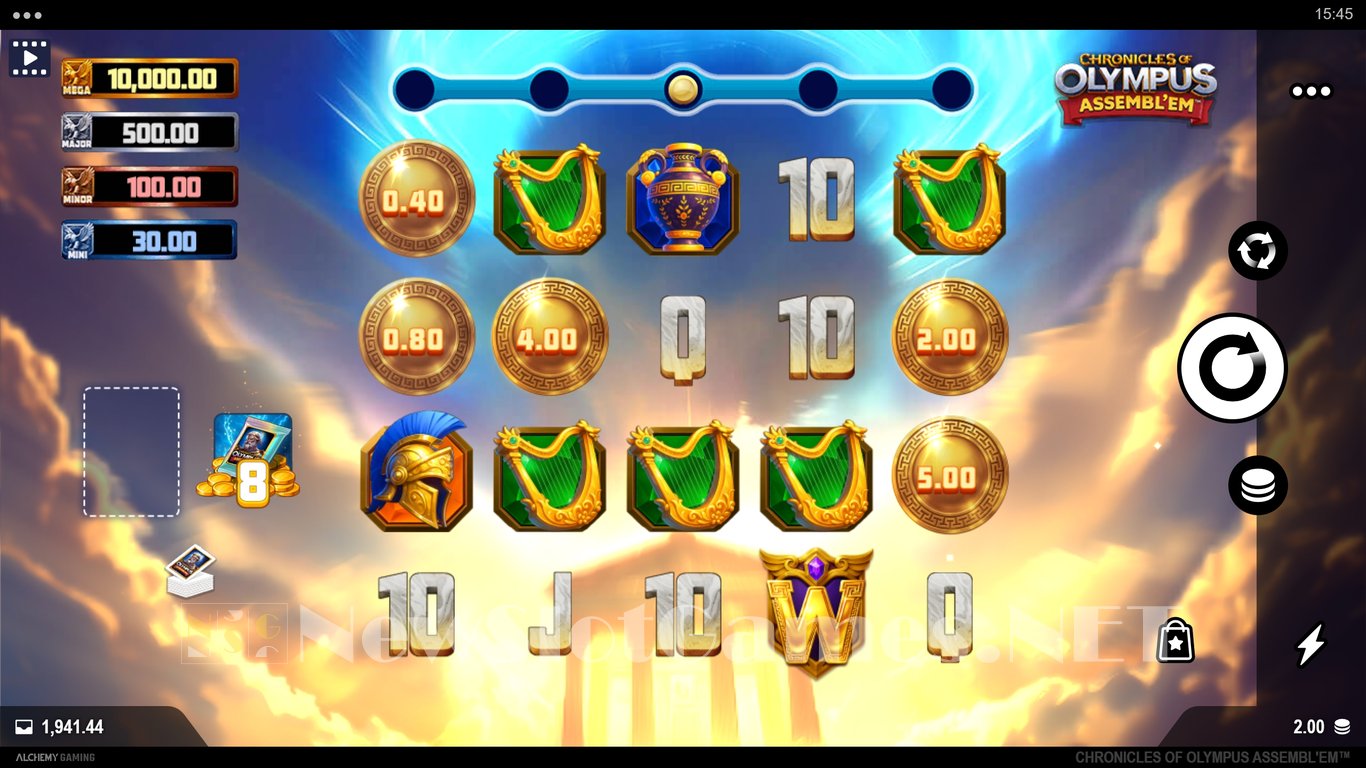 Chronicles of Olympus Assemblem Slot Slot Image in Demo - pic. 2