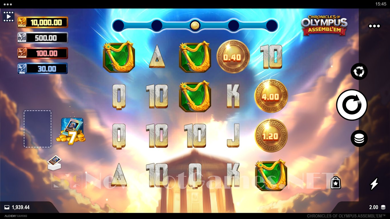Chronicles of Olympus Assemblem Slot Slot Image in Demo - pic. 3