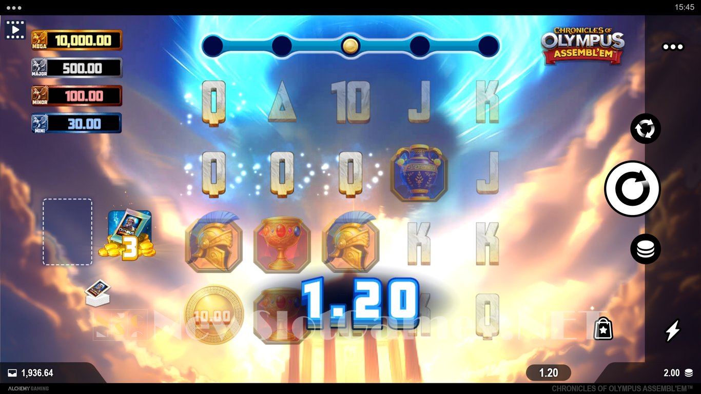 Chronicles of Olympus Assemblem Slot Slot Image in Demo - pic. 4