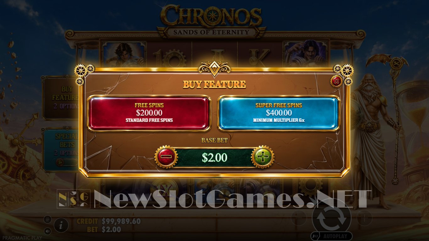 Chronos Sands of Eternity Slot Slot Image in Demo - pic. 3