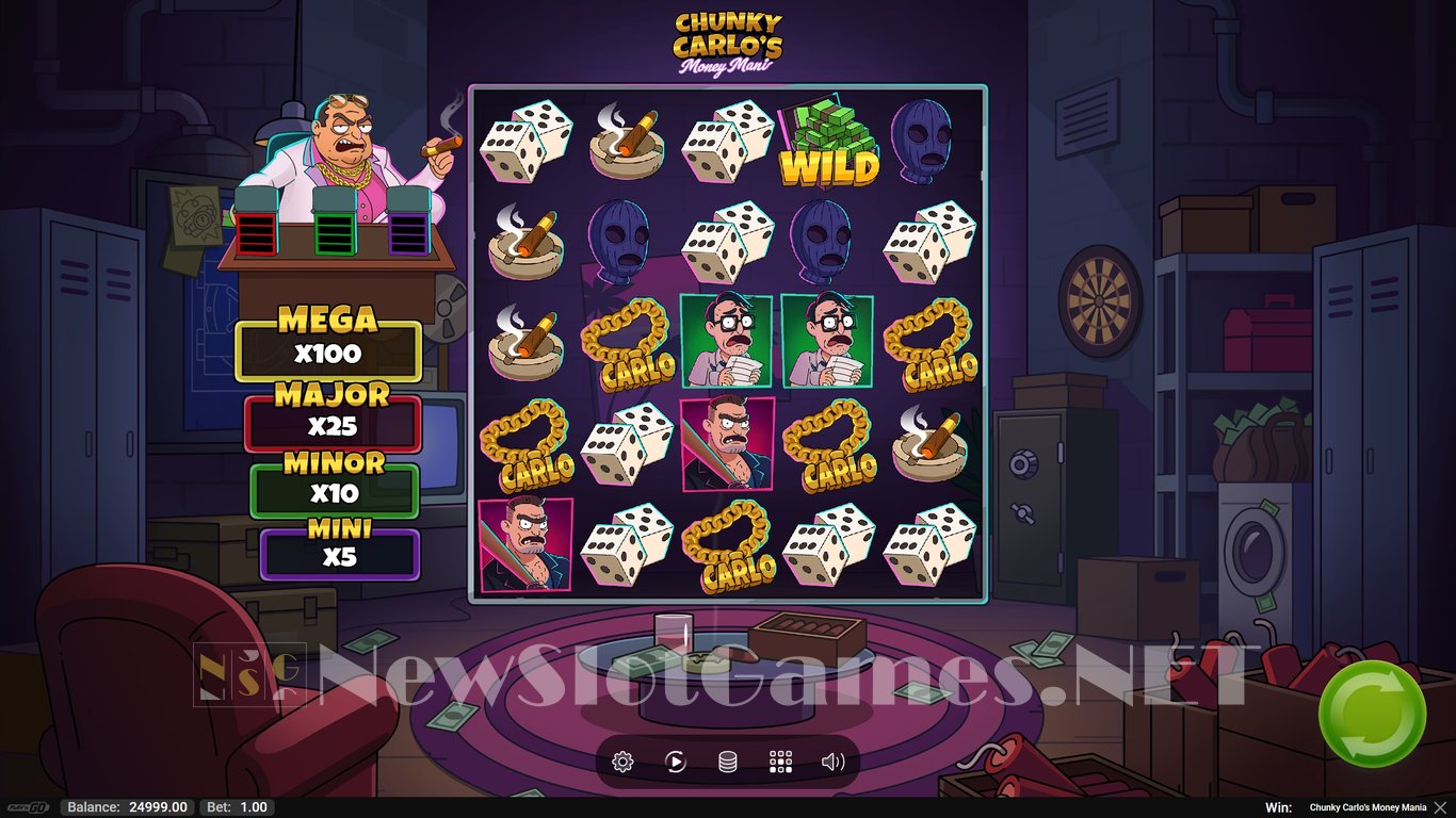 Chunky Carlos Money Mania Slot Demo Image