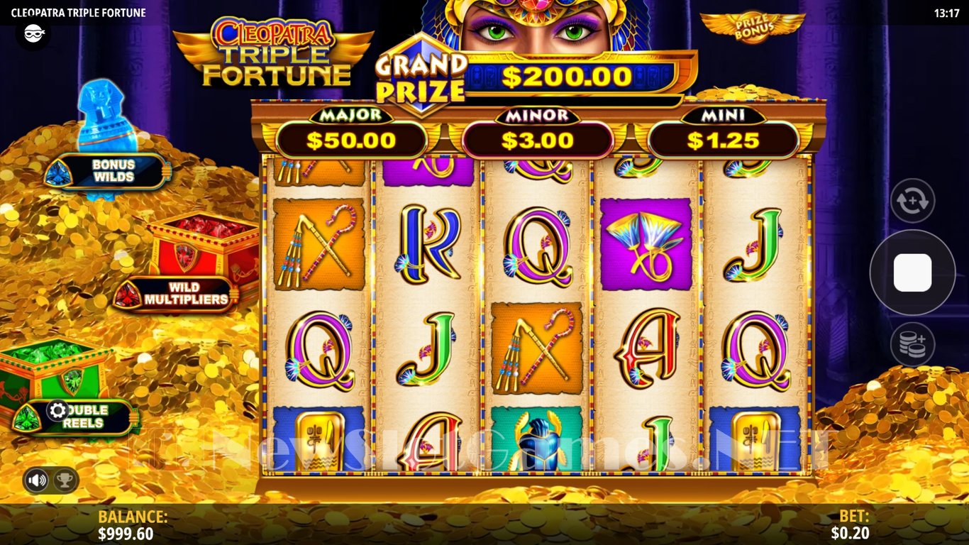 Cleopatra Triple Fortune Slot Demo Image