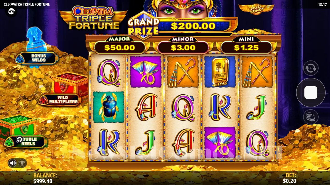 Cleopatra Triple Fortune Slot Slot Image in Demo - pic. 2