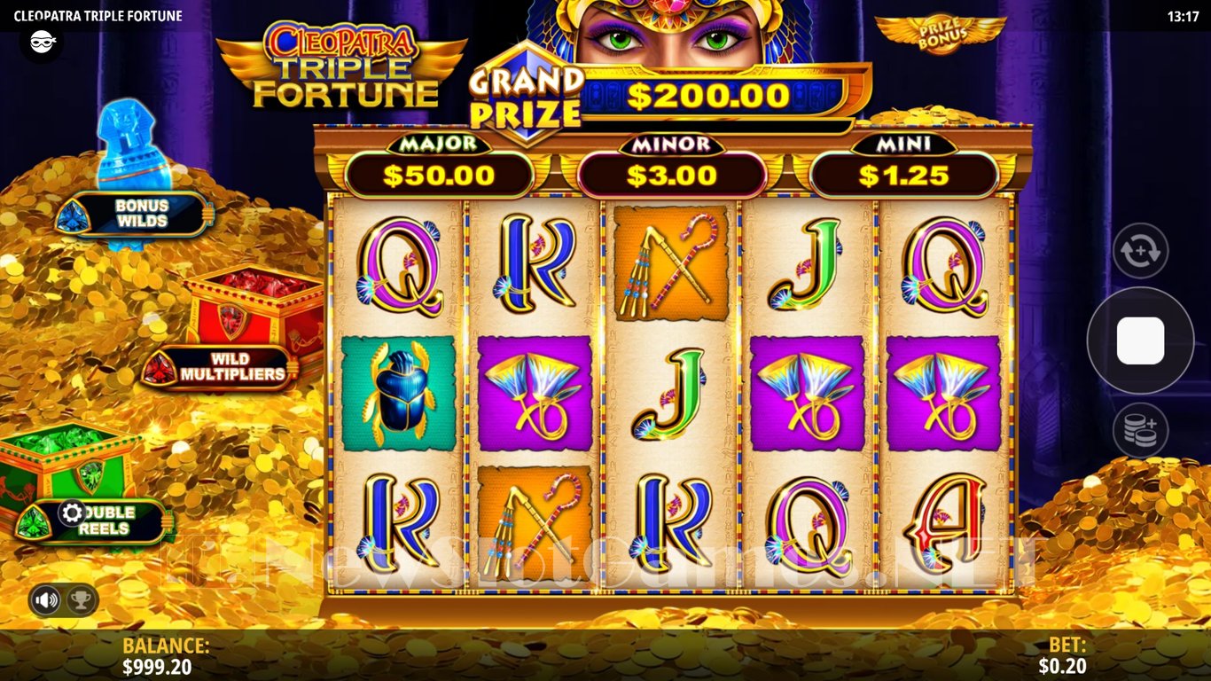 Cleopatra Triple Fortune Slot Slot Image in Demo - pic. 3
