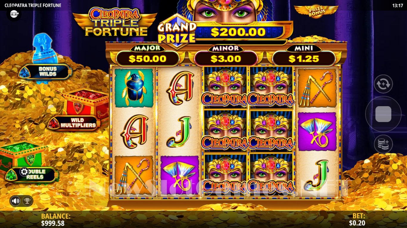 Cleopatra Triple Fortune Slot Slot Image in Demo - pic. 5
