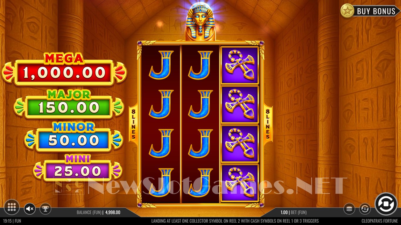 Cleopatras Fortune Slot Slot Image in Demo - pic. 2