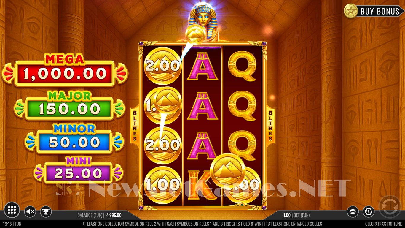 Cleopatras Fortune Slot Slot Image in Demo - pic. 3
