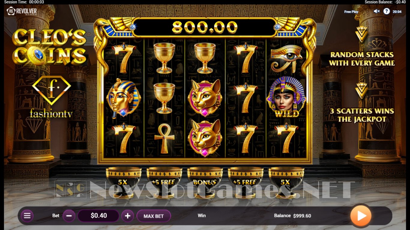 Cleos Coins - Fashion TV Slot Slot Image in Demo - pic. 3