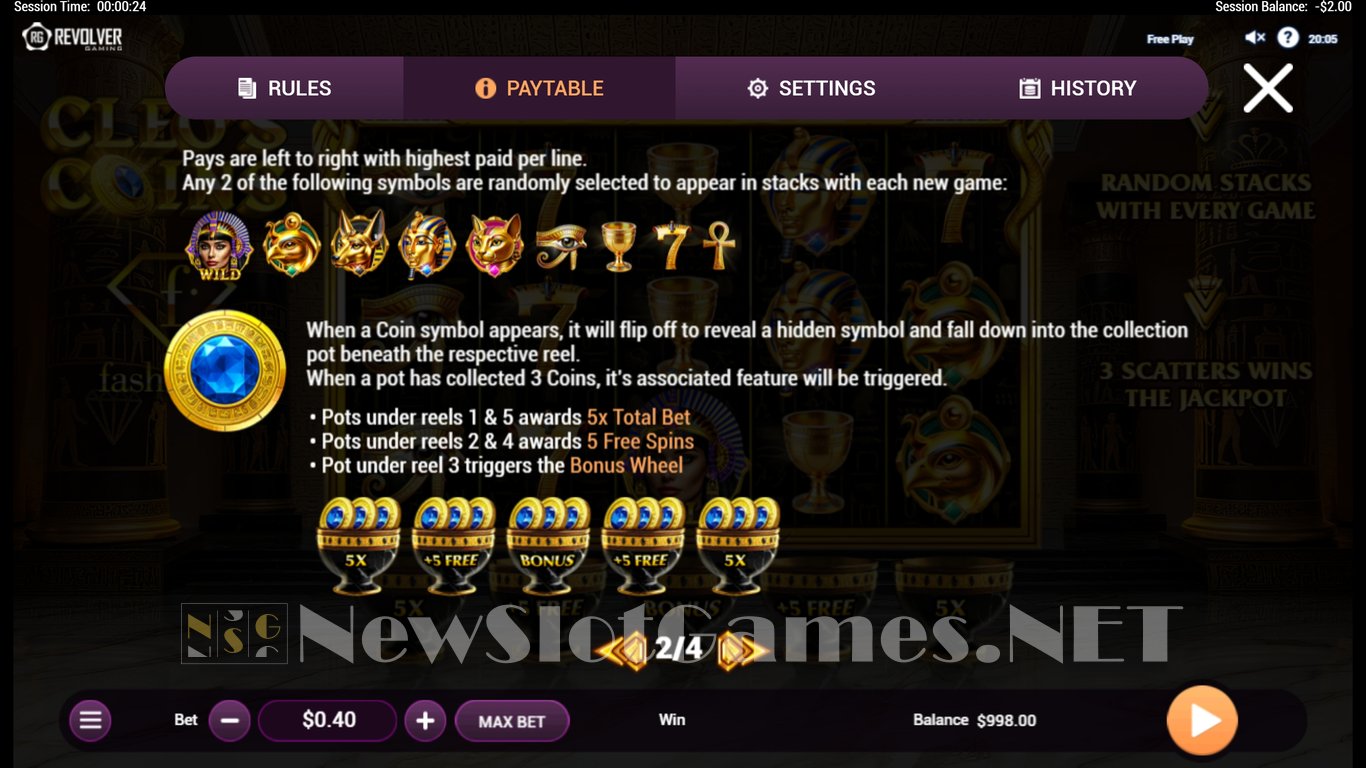 Cleos Coins - Fashion TV Slot Slot Image in Demo - pic. 6