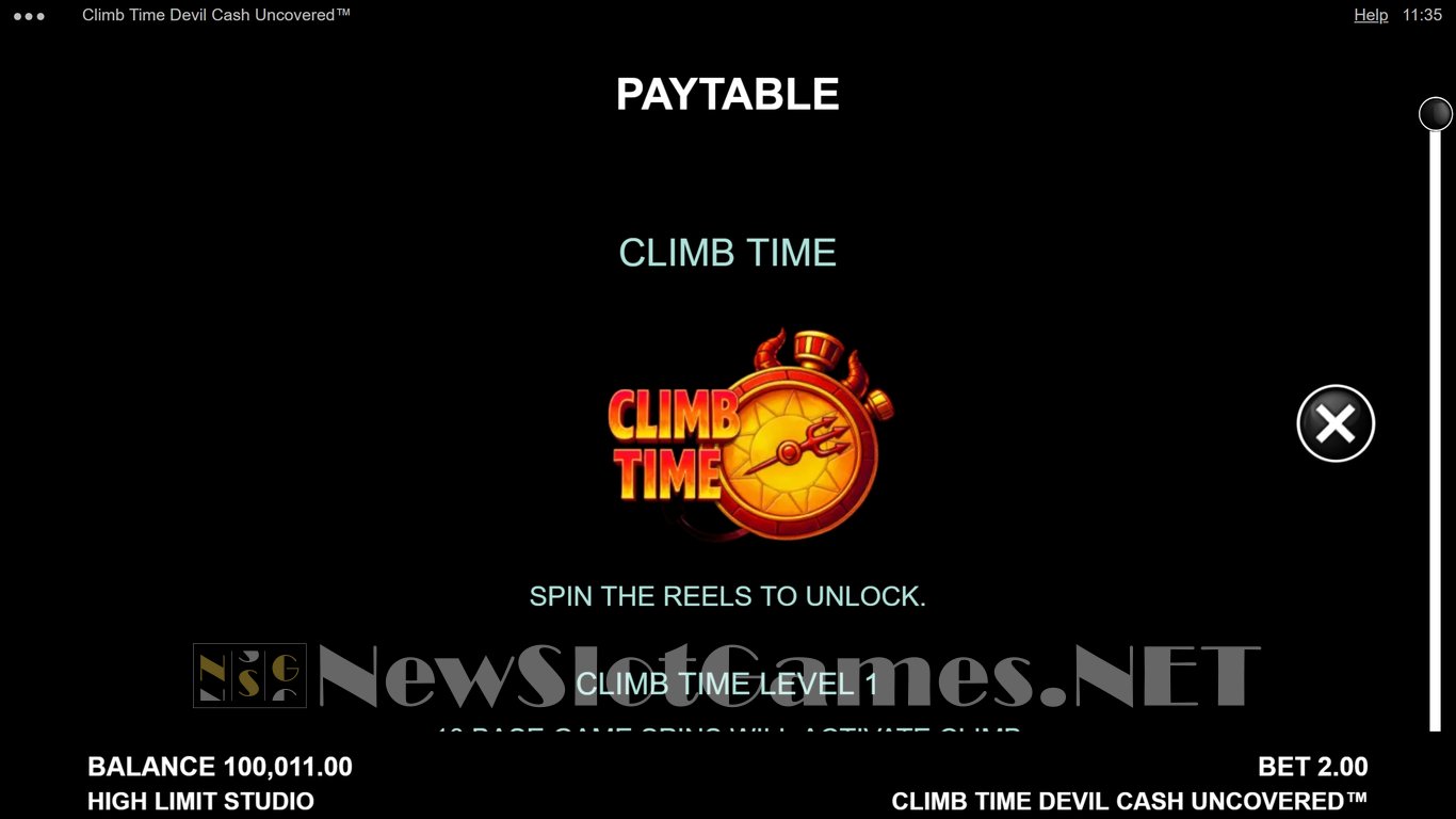 Climb Time Devil Cash Uncovered Slot Slot Image in Demo - pic. 7