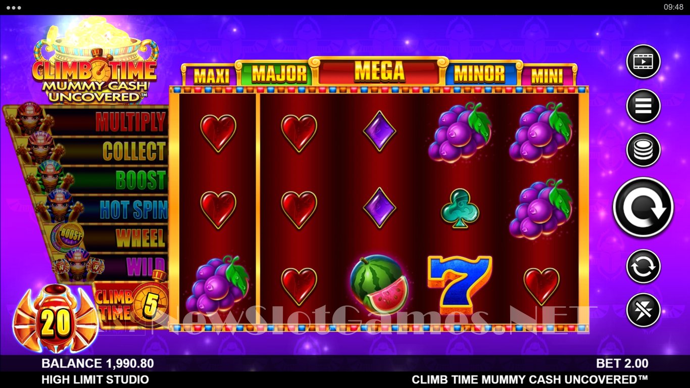 Climb Time Mummy Cash Uncovered Slot Slot Image in Demo - pic. 3