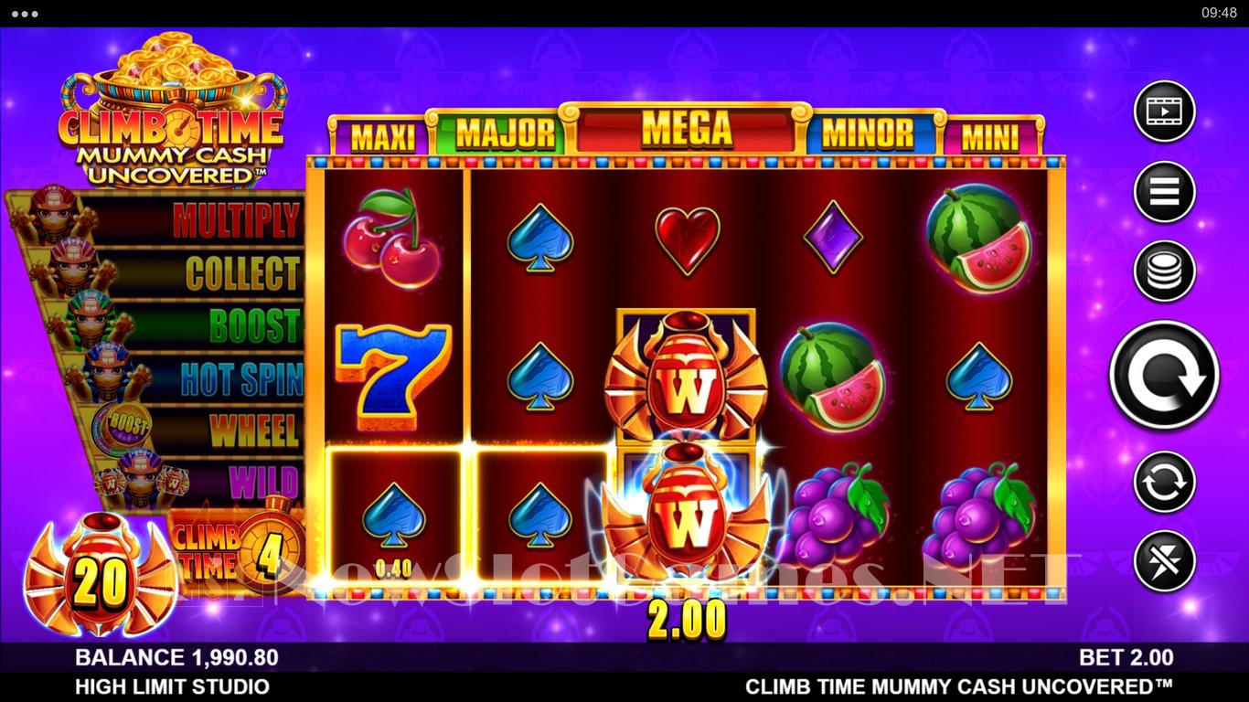 Climb Time Mummy Cash Uncovered Slot Slot Image in Demo - pic. 4