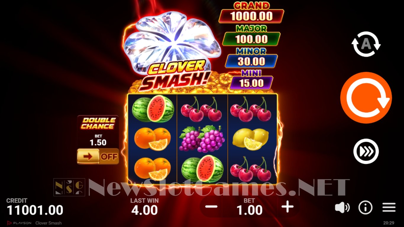 Clover Smash Slot Slot Image in Demo - pic. 2