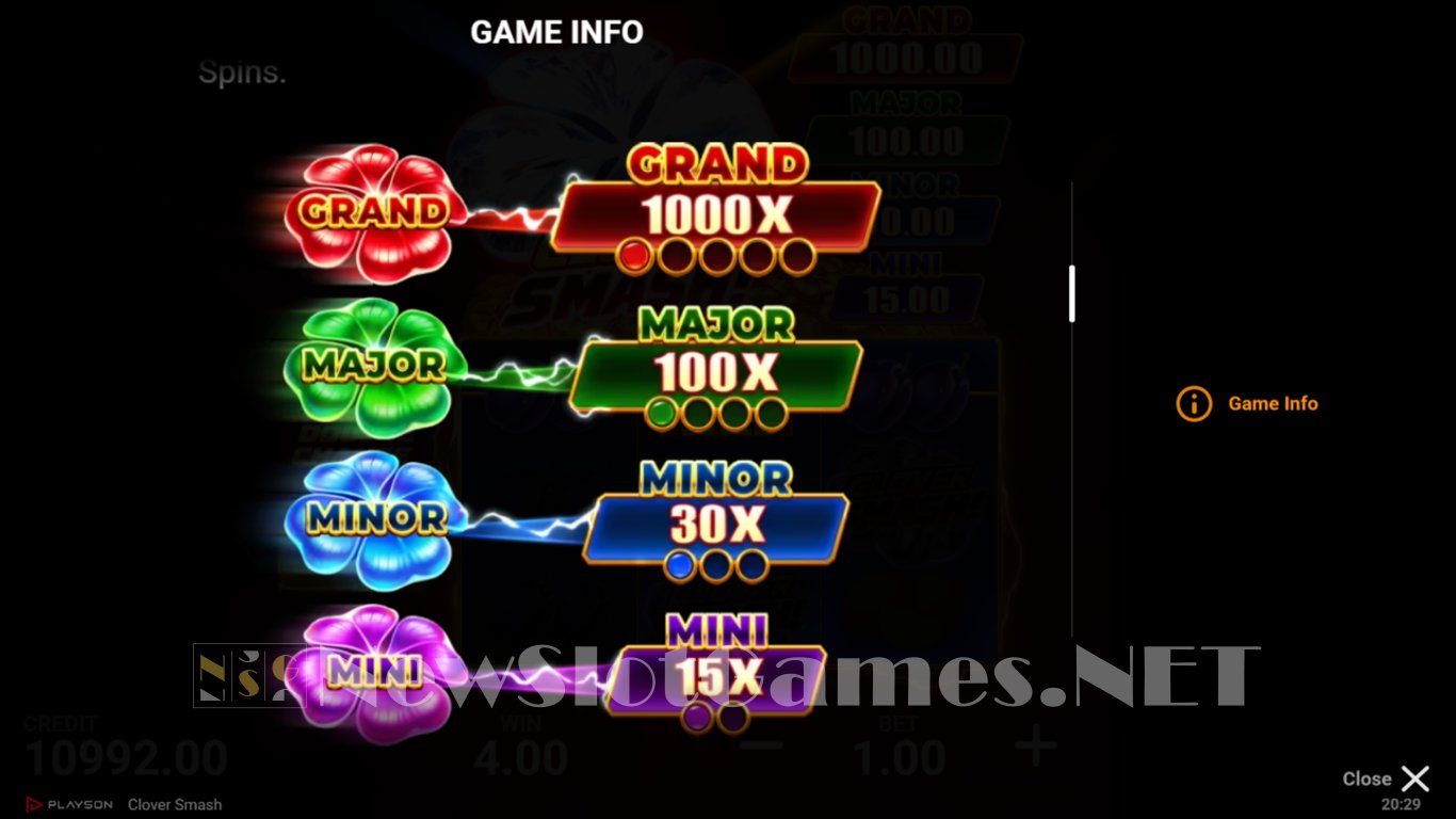 Clover Smash Slot Slot Image in Demo - pic. 4