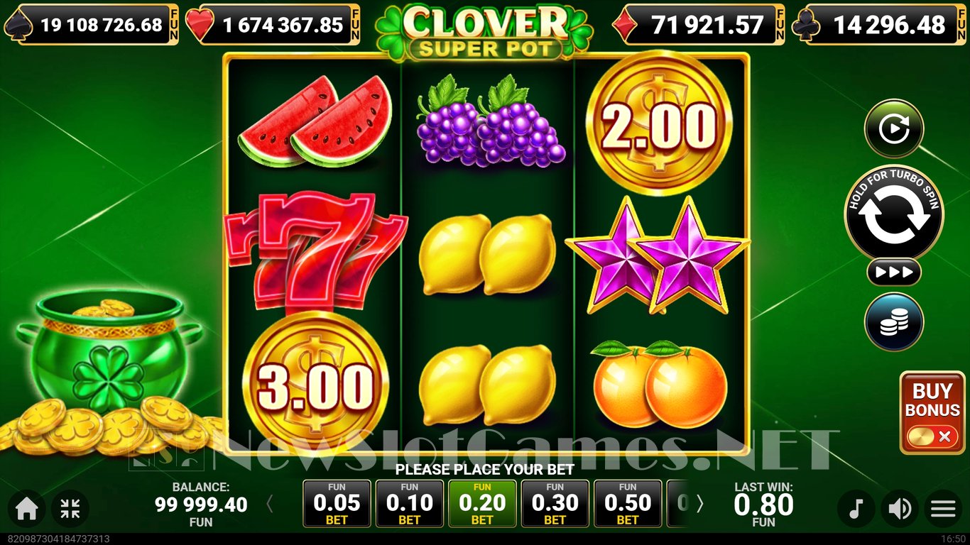 Clover Super Pot Slot Slot Image in Demo - pic. 4